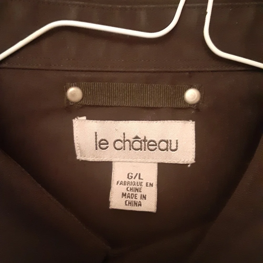 Men's Military-esque Dress Shirt - Picture 6 of 10